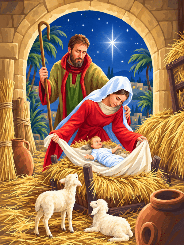 geburt des kleinen jesus (mg 376)