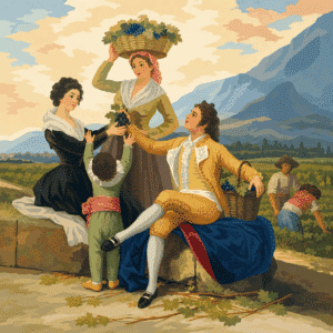 jean françois millet – hirtenmädchen mit ihrer herde, überarbeitet (mg 1225)