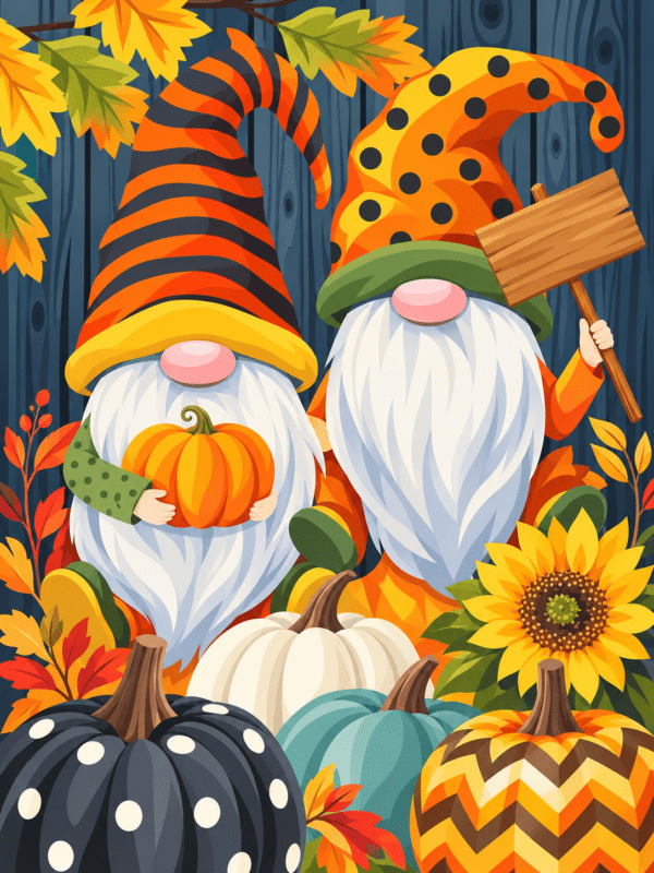 gartenzwerge im herbst (mg 648)